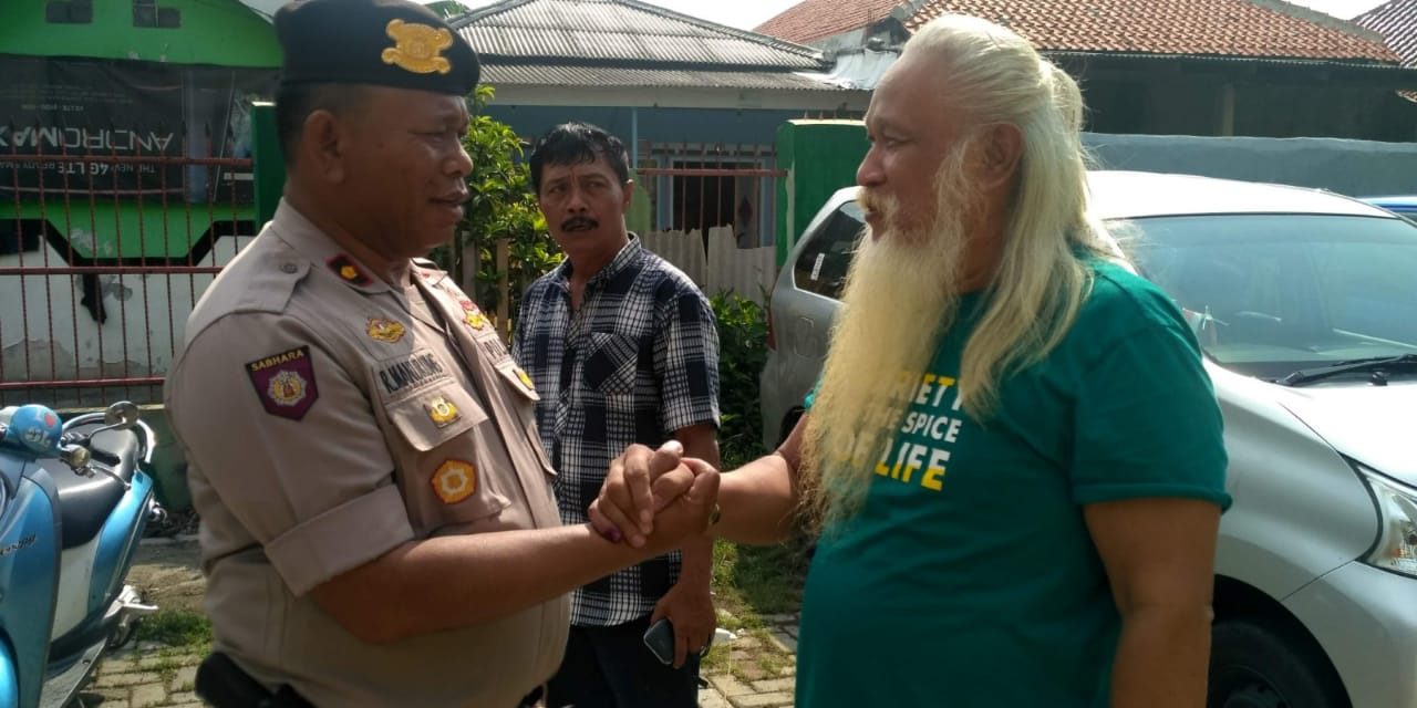 Kapolsek Neglasari minta tokoh untuk mengajak warga datang Ke TPS gunakan hak Pilih