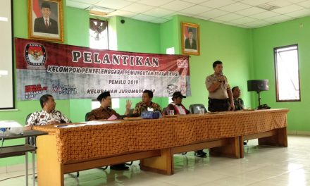 SAH,KPPS SEKECAMATAN BENDA RESMI DI LANTIK