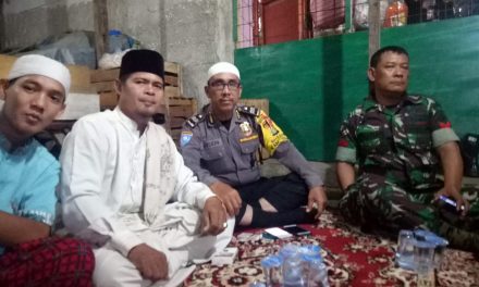 Peringatan Isro Mi’roj Dihadiri Bhabinkamtibmas Kel.  Dadap Aiptu Yosef Bersama 3 Pilar