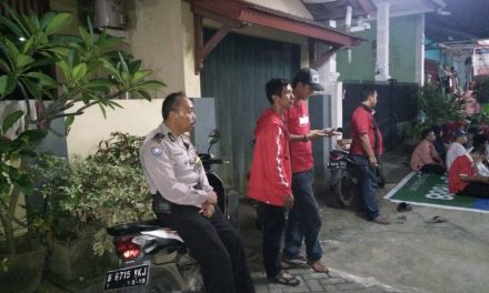 Aiptu Turut Raharjo Pantau Kegiatan Sosialisasi Caleg