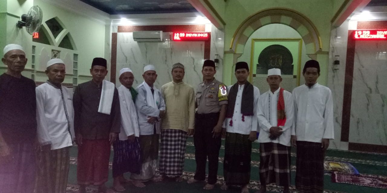 Tarling Bhabinkamtibmas Polsek Neglasari di Masjid Al Muzzamil