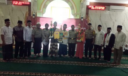 Sat Binmas Restro Tangerang Kota bersama Polsek Neglasari gelar MTQ di Al Muzzamil