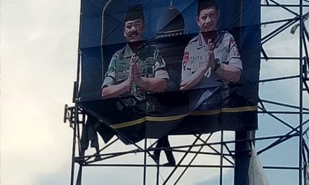 Kapolsek Neglasari harap Pemasangan Baliho berikan Kesejukan di tengah Masyarakat