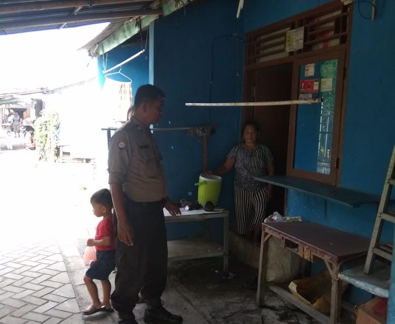 Aiptu Sulaiman sampaikan Pesan Kamtibmas kepada Warga Slum Area