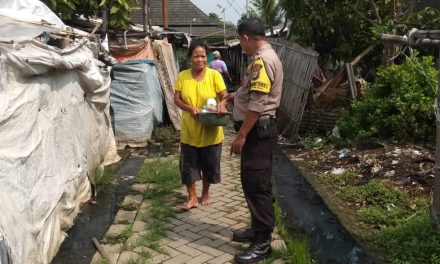 Binmas Kelurahan Kedaung Baru sambangi Masyarakat Slum Area