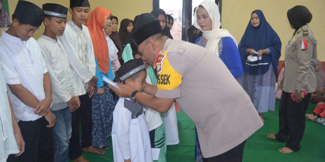 Polsek Neglasari Buka Puasa bersama dan Santuni Anak Yatim di Bulan Ramadhan