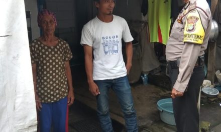 Himbauan Binmas Polsek Neglasari kepada warga slum area