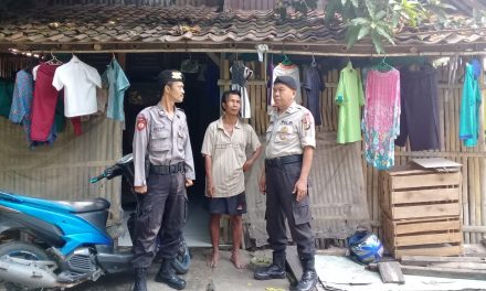 Patroli dialogis Samapta Polsek Neglasari dengan Warga Slum Area