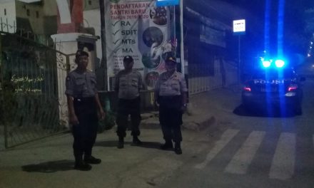 Cipta Kondisi malam hari, Samapta Polsek Neglasari sentuh Pondok Pesantren