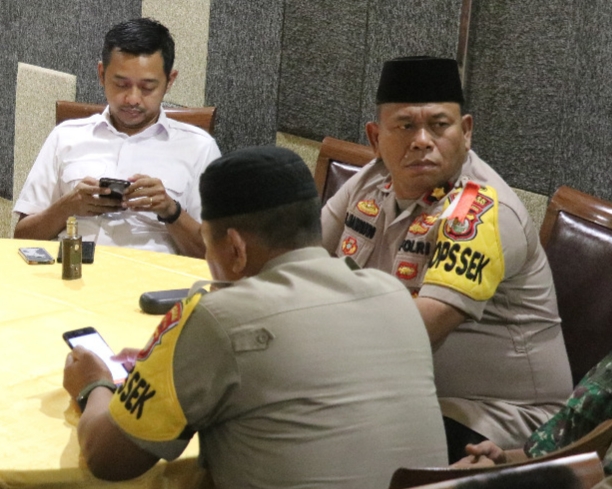 Kapolsek Neglasari hadiri Silaturahmi dan Buka Puasa Bersama TNI – Polres Metro Tangerang Kota