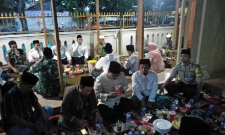 Bhabinkantibmas Polsek Sepatan Brigadir Sidik Ammarullah SH Buka Bersama Unsur Tiga Pilar