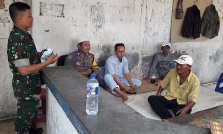 Babinkamtibmas kelurahan Bugel melaksanakan giat Cooling SYSTEM