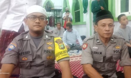 GIAT CINTA MASJID : BHABINKAMTIBMAS KEL.KARAWACI BARU MELAKSANAKAN GIAT SHOLAT TERAWEH BERJAMAAH