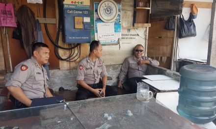 Jaga Keamanan, Polsek Cipondoh Adakan Patroli Biru dan Dialogis