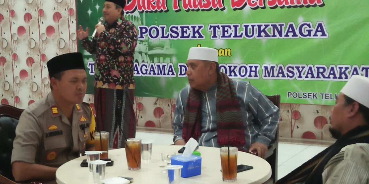 COOLING SISTEM KAPOLSEK TELUKNAGA BUKA PUASA BERSAMA DAN SILATURRAHMI DENGAN TOGA DAN TOMAS