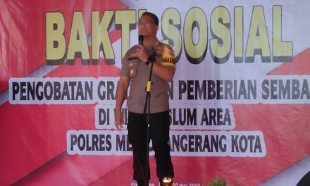 Cooling System Slum Area Pengobatan Gratis dan Pemberian Sembako Kampung Baru Kel. Dadap kec. Kosambi