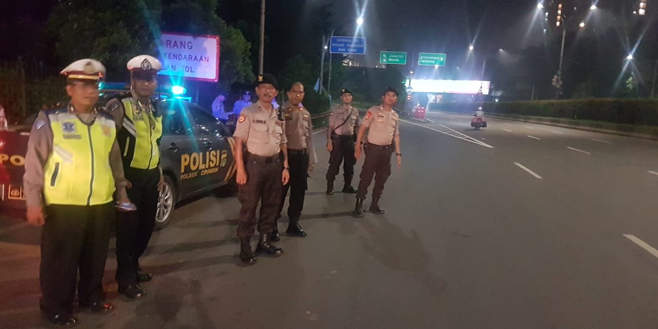 Antisipasi Guantibmas, Polsek Cipondoh Gelar Patroli Biru