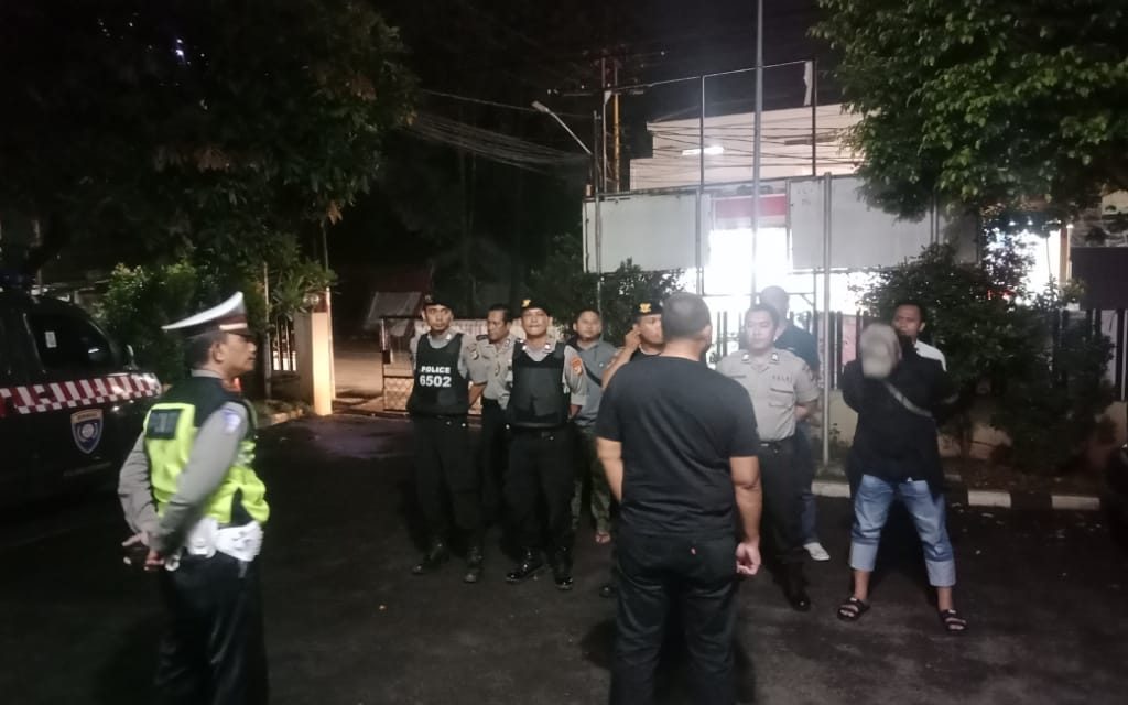 Cegah Curas, Curat dan Curanmor, Polsek Cipondoh Gelar Apel Cipta Kondisi