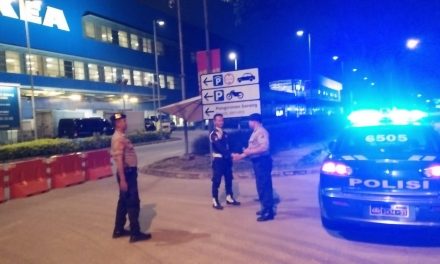 Ciptakan Kondisi Aman Malam Hari, Patroli Samapta Polsek Cipondoh Monitor Kawasan Alam Sutera