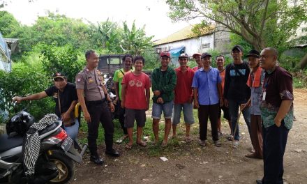 Sambangi warga bersama Pak Lurah, Binmas Polsek Neglasari imbau tingkatkan keamanan dilingkungan