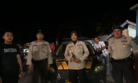 Wakapolsek Neglasari pimpin Patroli Cipta Kondisi di Jembatan Perbatasan