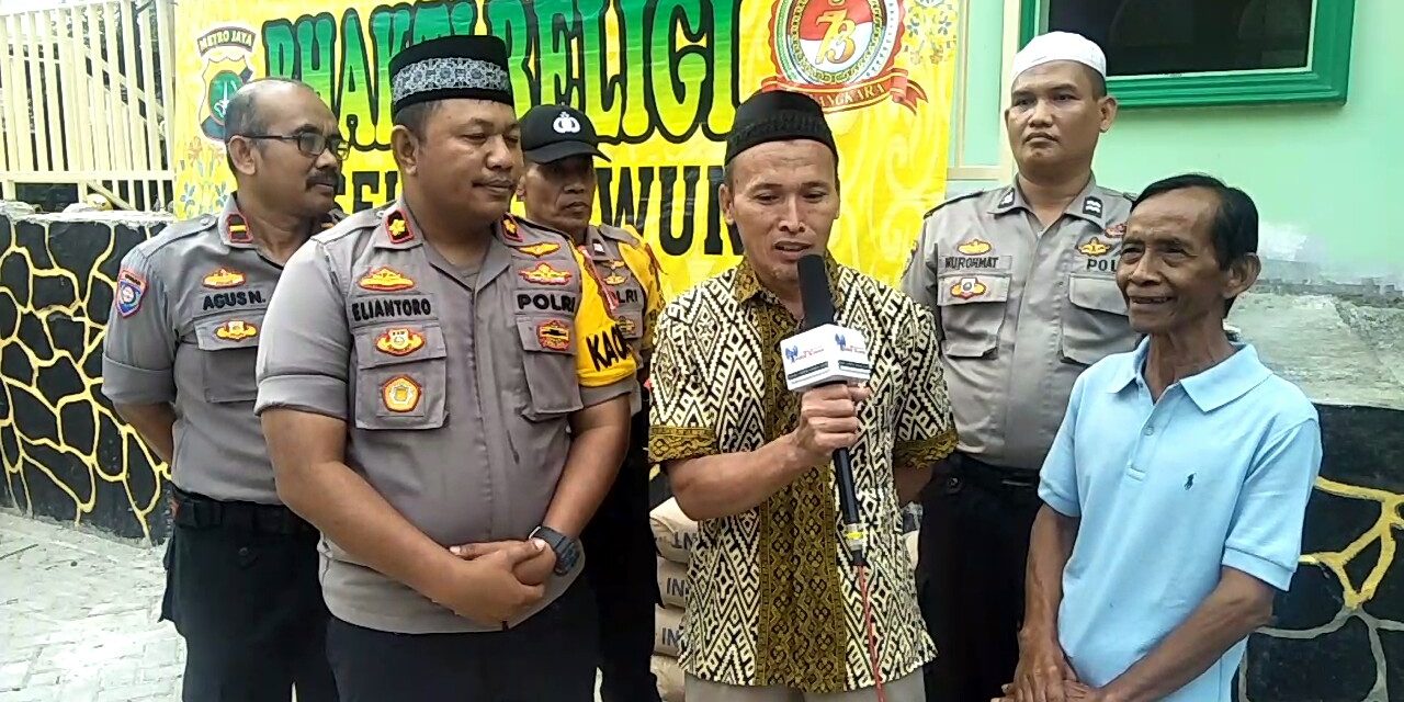 Kapolsek Jatiuwung Anjang Sana Tokoh dan Bakti Religi Dalam Rangka HUT Bhayangkara Ke-73