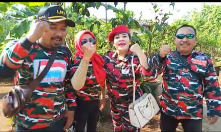 Laskar Merah Putih Memberikan Ucapan HUT Polri ke-73