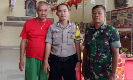 PERSONIL POS YAN PLAZA SHINTA PEMANTAUAN GIAT PECHUN DI KEL. SUKAJADI KEC. KARAWACI TANGERANG