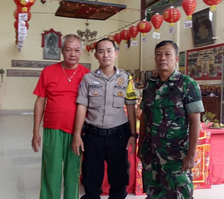 PERSONIL POS YAN PLAZA SHINTA PEMANTAUAN GIAT PECHUN DI KEL. SUKAJADI KEC. KARAWACI TANGERANG