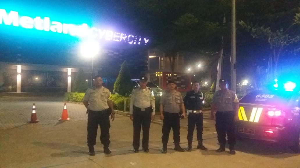 GIAT APEL CIPKON /PATROLI BIRU JAJARAN POLRESTRO TANGERANG KOTA.