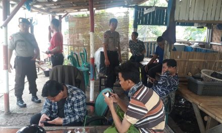 Patroli Dialogis Unit Samapta Polsek Cipondoh Kunjungi Pemuda Yang Sedang Nongkrong