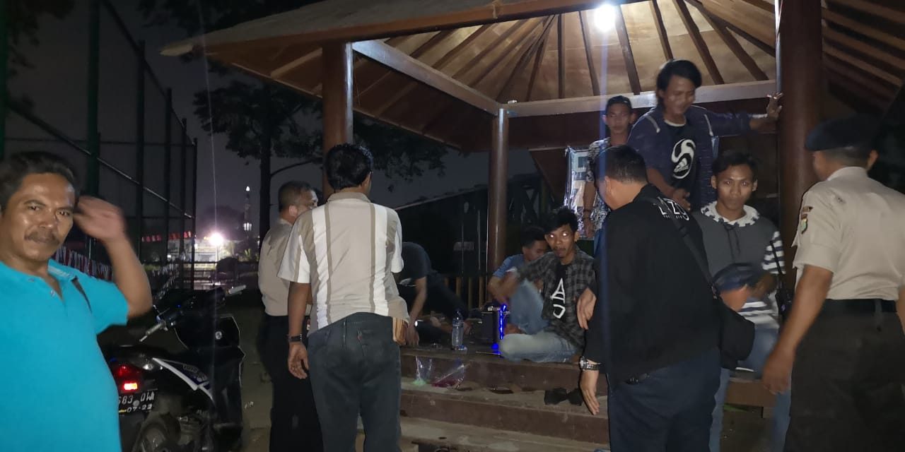 Operasi Cipta Kondisi malam hari, Polsek Neglasari Cegah Tawuran Remaja