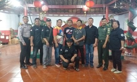 Personil Polsek Neglasari mengamankan Perayaan Shejit