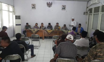 Rapat Pemilihan RW Kel. Salembaran Jaya kec. Kosambi Kondusifkan Situasi Kamtibmas