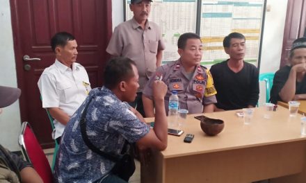 Sambang Bhabinkamtibmas Aipda Suhendra Ciptakan Kondusifitas