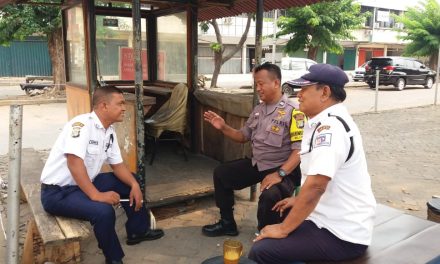 BHABINKAMTIBMAS CIMONE JAYA SAMBANG KE MALL PLAZA SHINTA  DAN MEMBERIKAN ARAHAN KPD SECURITY