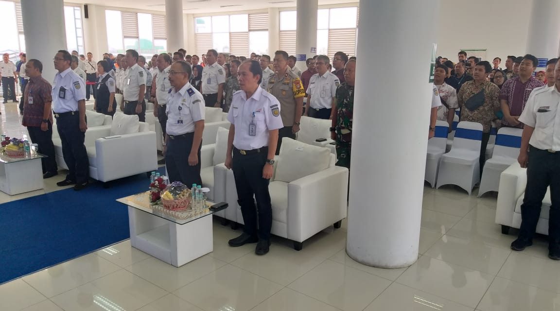 Kapolsek Cipondoh Hadiri Peresmian Skybridge Stasiun Batuceper