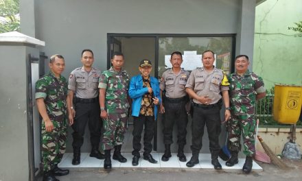 Unit Samapta Polsek Cipondoh Patroli Biru Ke Sekolah