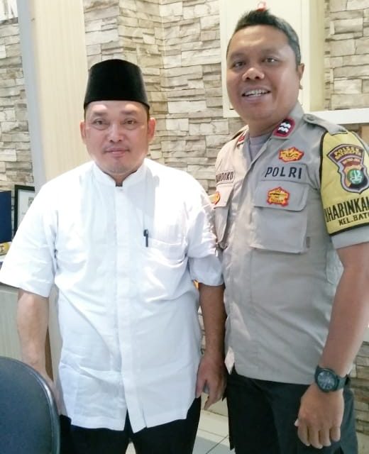 LAKSANAKAN KEGIATAN PROGRAM COOLING SYSTEM BHABINKAMTIBMAS  SAMBANG TOKOH AGAMA BAPAK USTADZ MUKTI ALI DI WILAYAH BATUCEPER