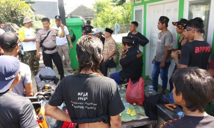 Bhabinkamtibmas Polsek Cipondoh Berikan Semangat Kepada Anggota Ormas BPPKB