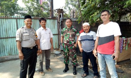 Bhabinkamtibmas Polsek Cipondoh Temui Tokoh Ajak Jaga Keamanan Wilayah