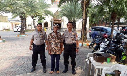 Unit Samapta Polsek Cipondoh Patroli Di Masjid Jaga Keamanan Sholat Jumat