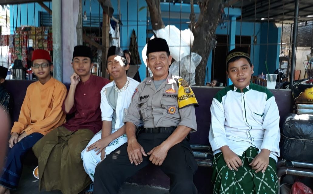 Kunjungan Polsantren Ke Ponpes Daarul Amanah Oleh Aiptu Suhandi