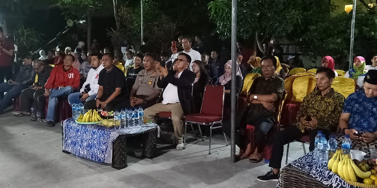 Anggota Polsek Cipondoh Hadiri Halal Bihalal Warganya