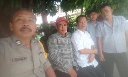 Menjelang Mulai Beraktifitasnya Kegiatan Belajar, Bhabinkamtibmas Polsek Cipondoh Kunjungi Sekolah