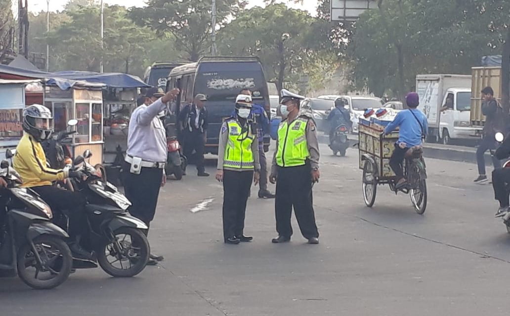 Pelayanan Pagi hari Unit Lalu Lintas Polsek Neglasari