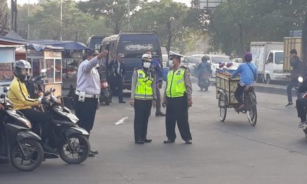 Pelayanan Pagi hari Unit Lalu Lintas Polsek Neglasari