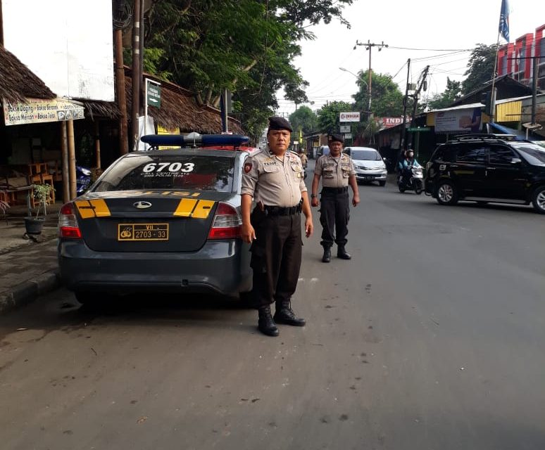 Unit Samapta Polsek Neglasari antisipasi Kemacetan Lalu lintas