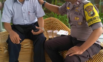 Aiptu Slamet kunjungi Purnawirawan Polri ajak Jaga Kamtibmas