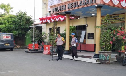 Polsek Neglasari gelar apel pengamanan hari raya Idul Adha 1440 H/ 2019M